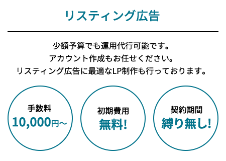 SNS広告と併せてリスティング広告